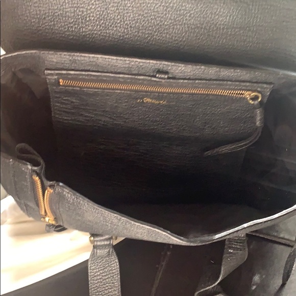 3.1 Philip Lim Pashli Black Medium Satchel Bag - Picture 7 of 10